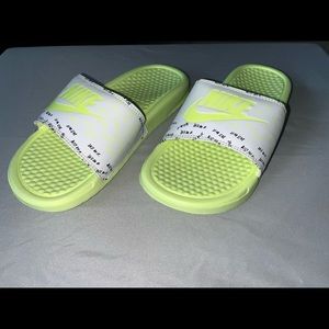Nike foam slides